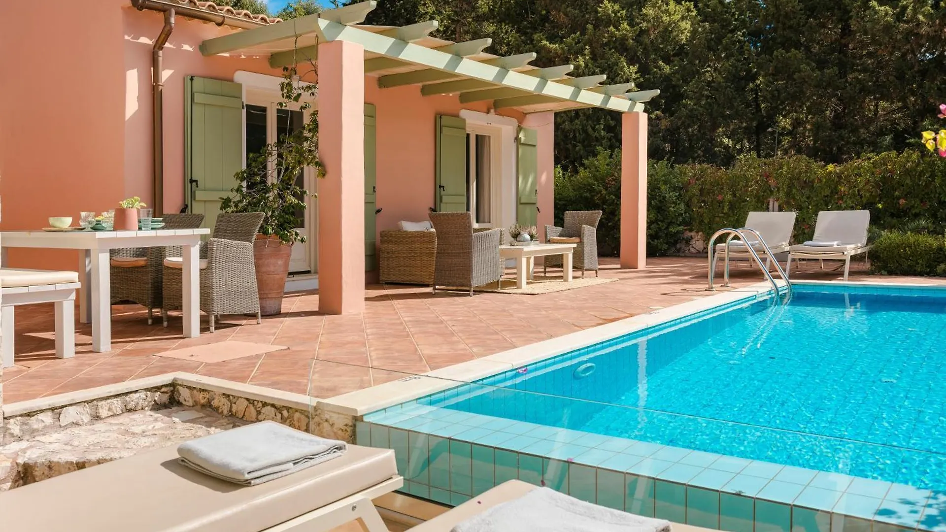 Rosepetra Villa Fiskardo Yunanistan
